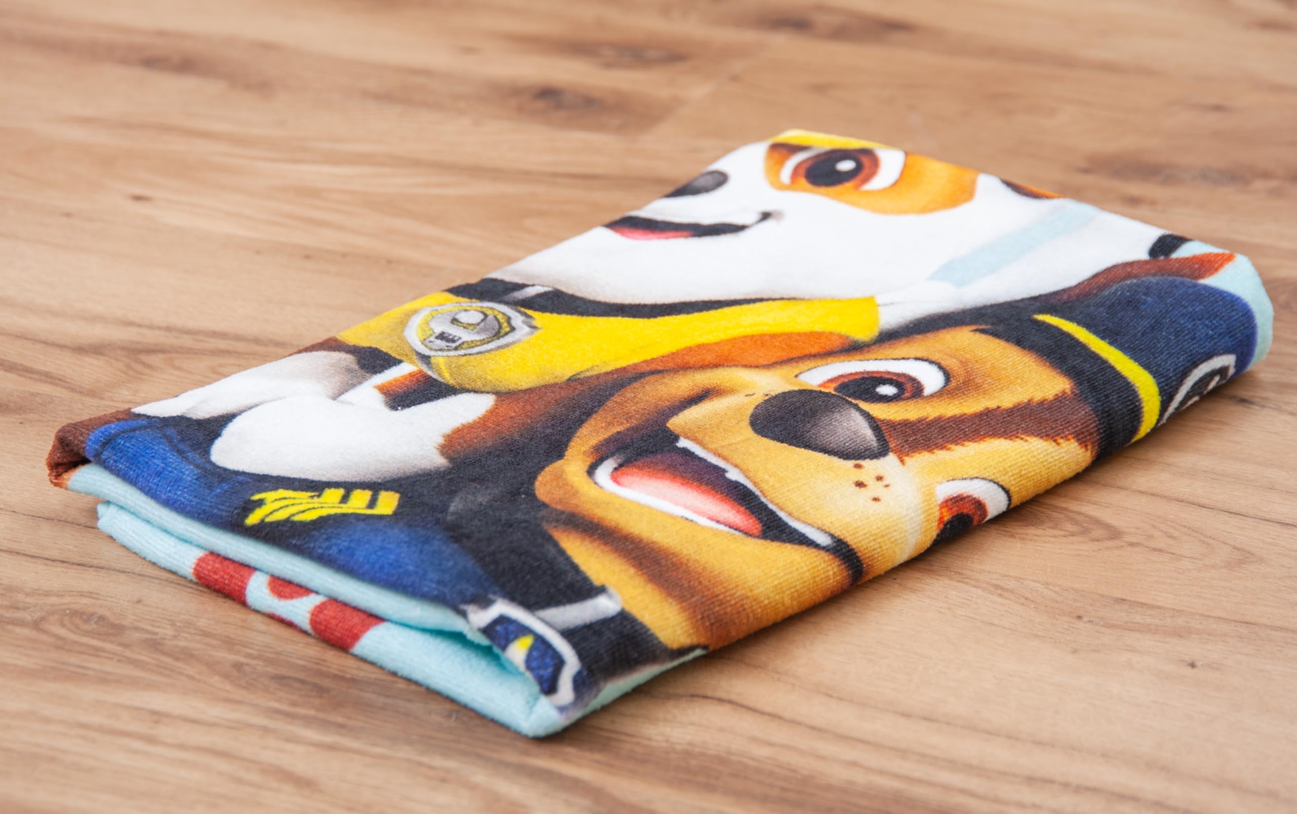 Serviette De Bain Paw Patrol Herding 75x150 Cm Velours 100% Coton - Pat' Patrouille