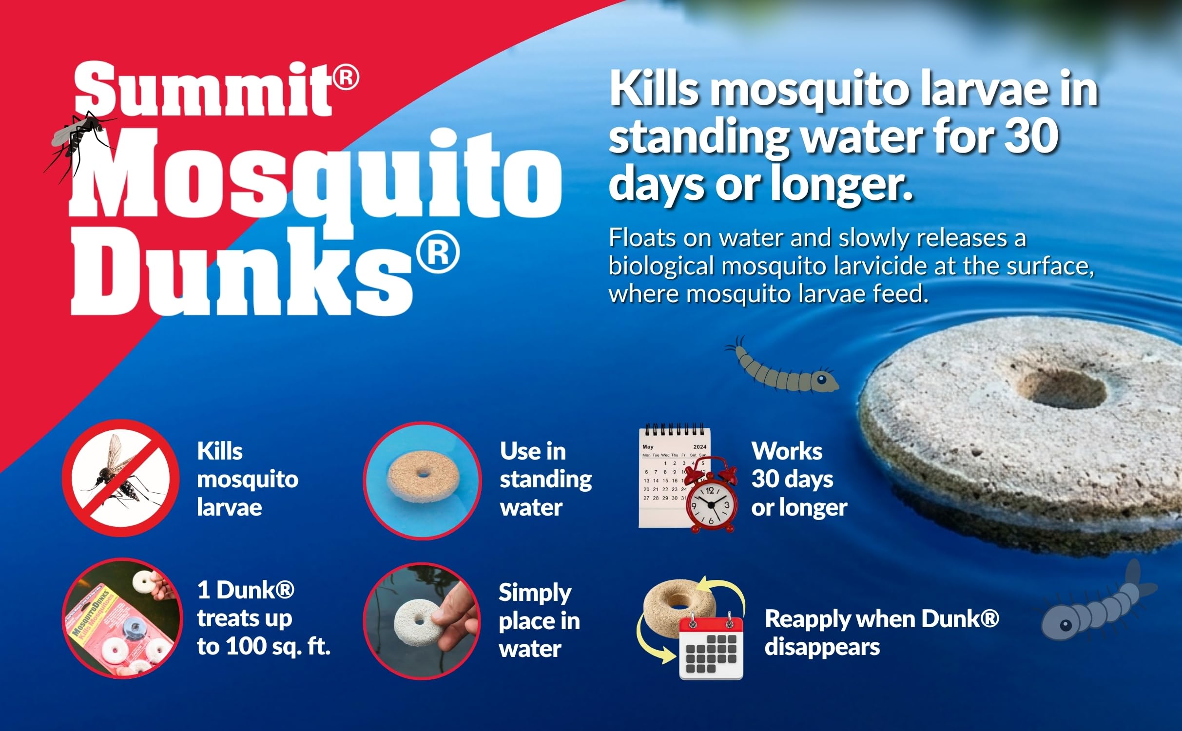 6-Pack Mosquito Dunks L20035