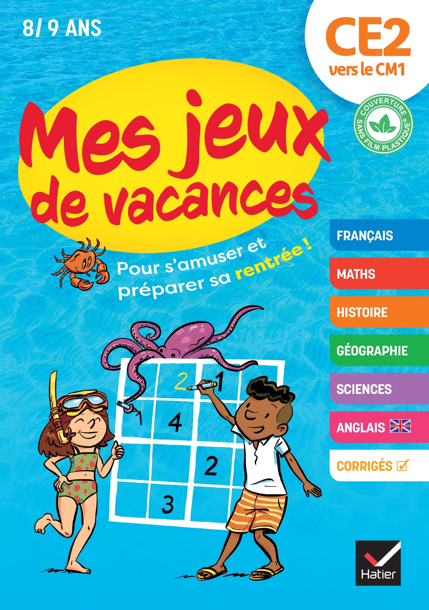 Mes jeux de vacances du CE2 vers le CM1- 2024: pour s'amuser et préparer sa rentrée
