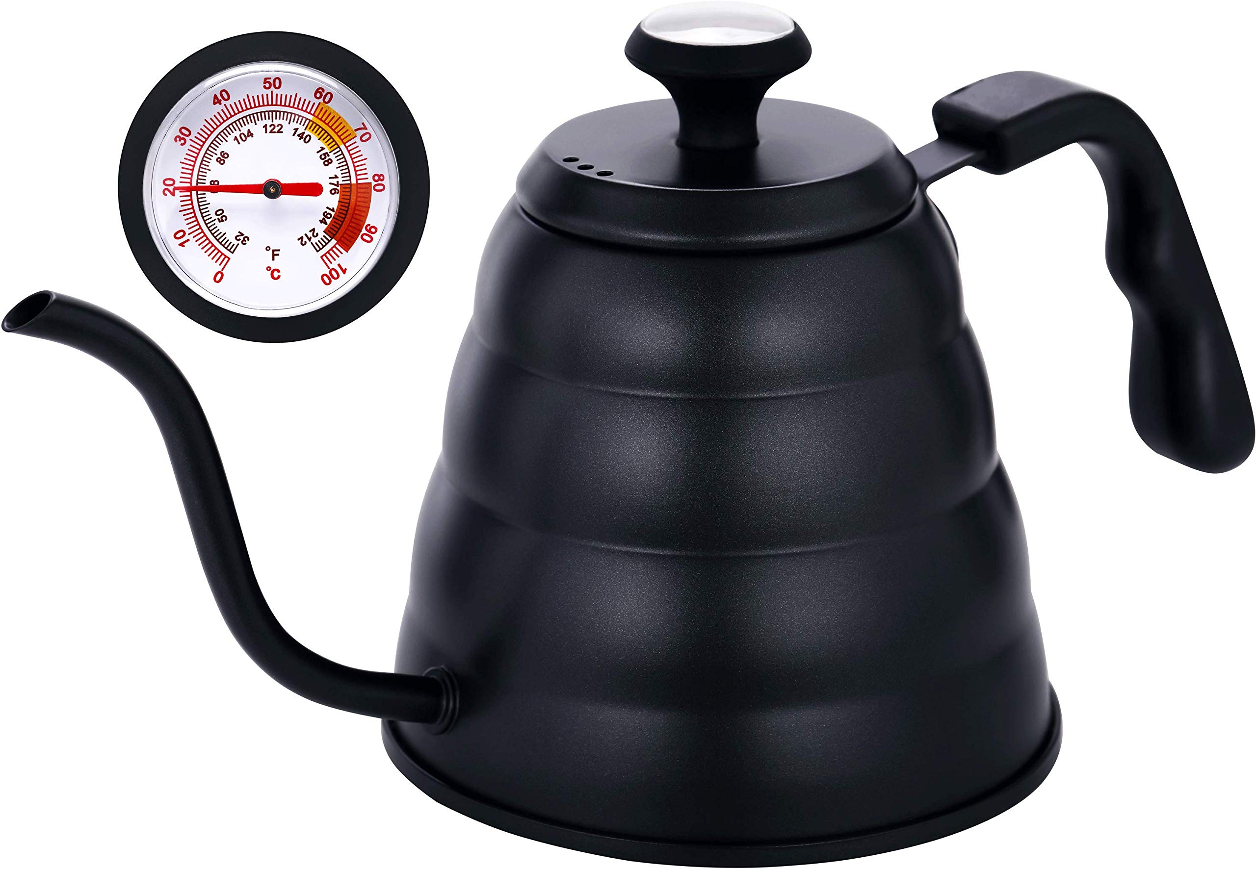 Buy Pour Over Coffee Kettle Black,Pour Over Coffee Kettle with Builtin