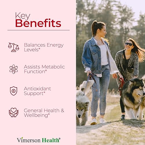 Miniatura 2 de Vanadio con cromo. Suplementos de apoyo de glucosa en sangre. Suplemento de cromo vanadio para apoyo energético y metabolismo sin cafeína. Con ácido