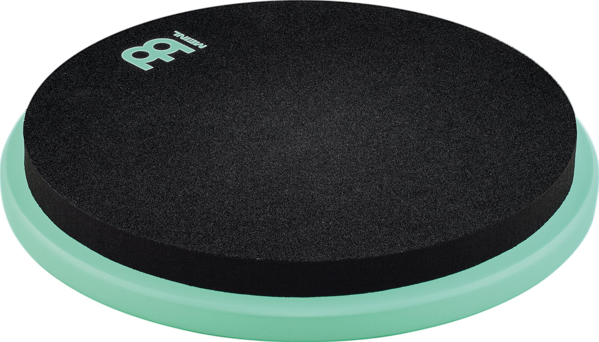 Meinl Cymbals 12" Marshmallow Drum Practice Pad Ultra-Silenzioso Rimbalzo Medio Sea Foam Montabile su Asta Piatto (MMP12SF)