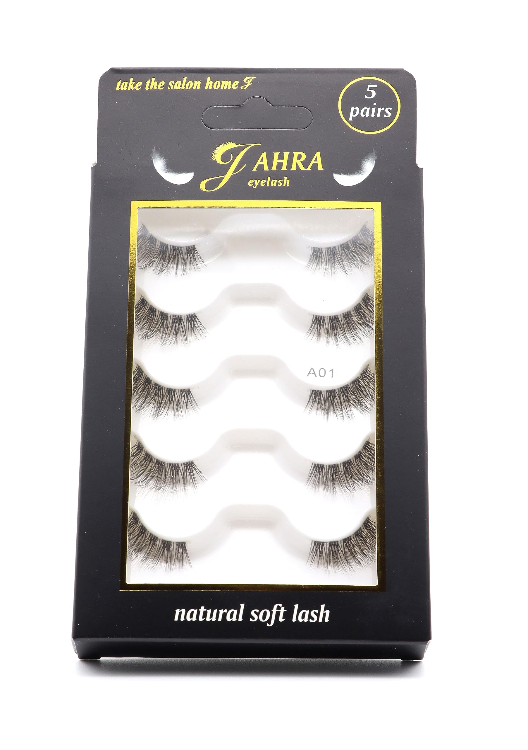 False Eyelashes Half Lashes Cat Eye Strip NaturalHalf Lashes with Clear Band Cat-Eye Eyelashes Fluffy Wispy False Eyelashes Natural Look (Lash A01)
