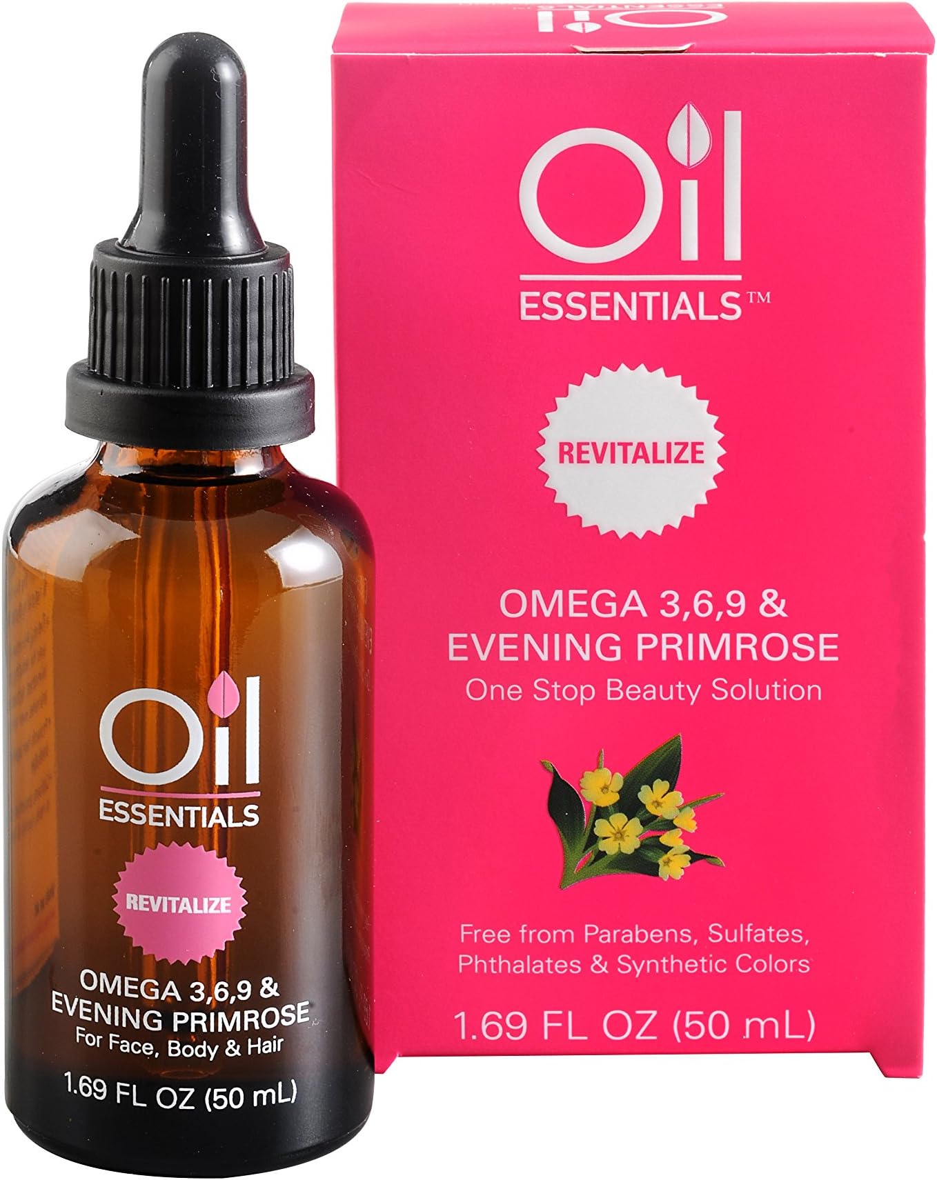 Revitalize Omega 3, 6, 9 & Evening Primrose, 1.69 fl oz