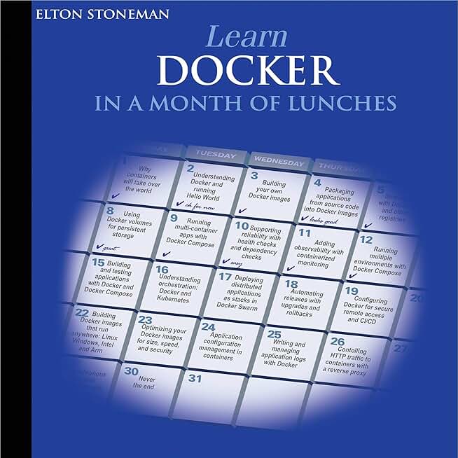 In a month of lunches. Docker in practice. In a month of lunches. In a month of lunches. In a month of lunches.