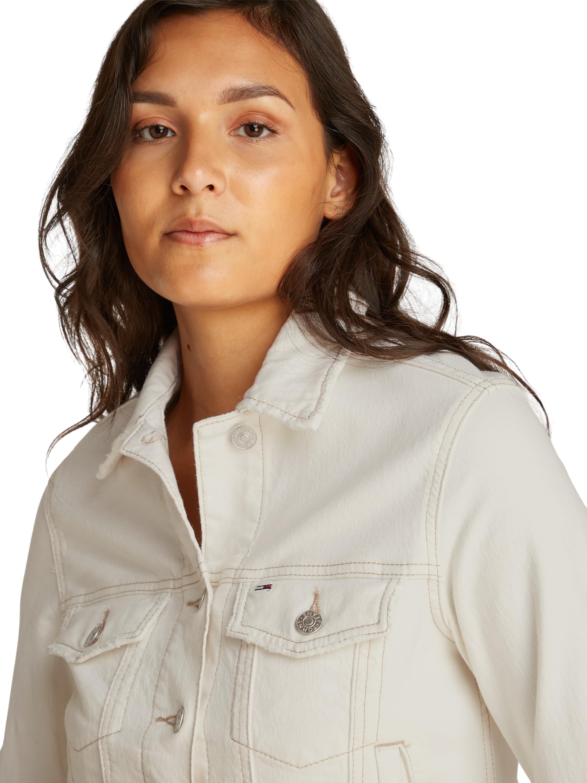 Tommy Jeans Cazadora vaquera Mujer Classic Trucker Regular Fit