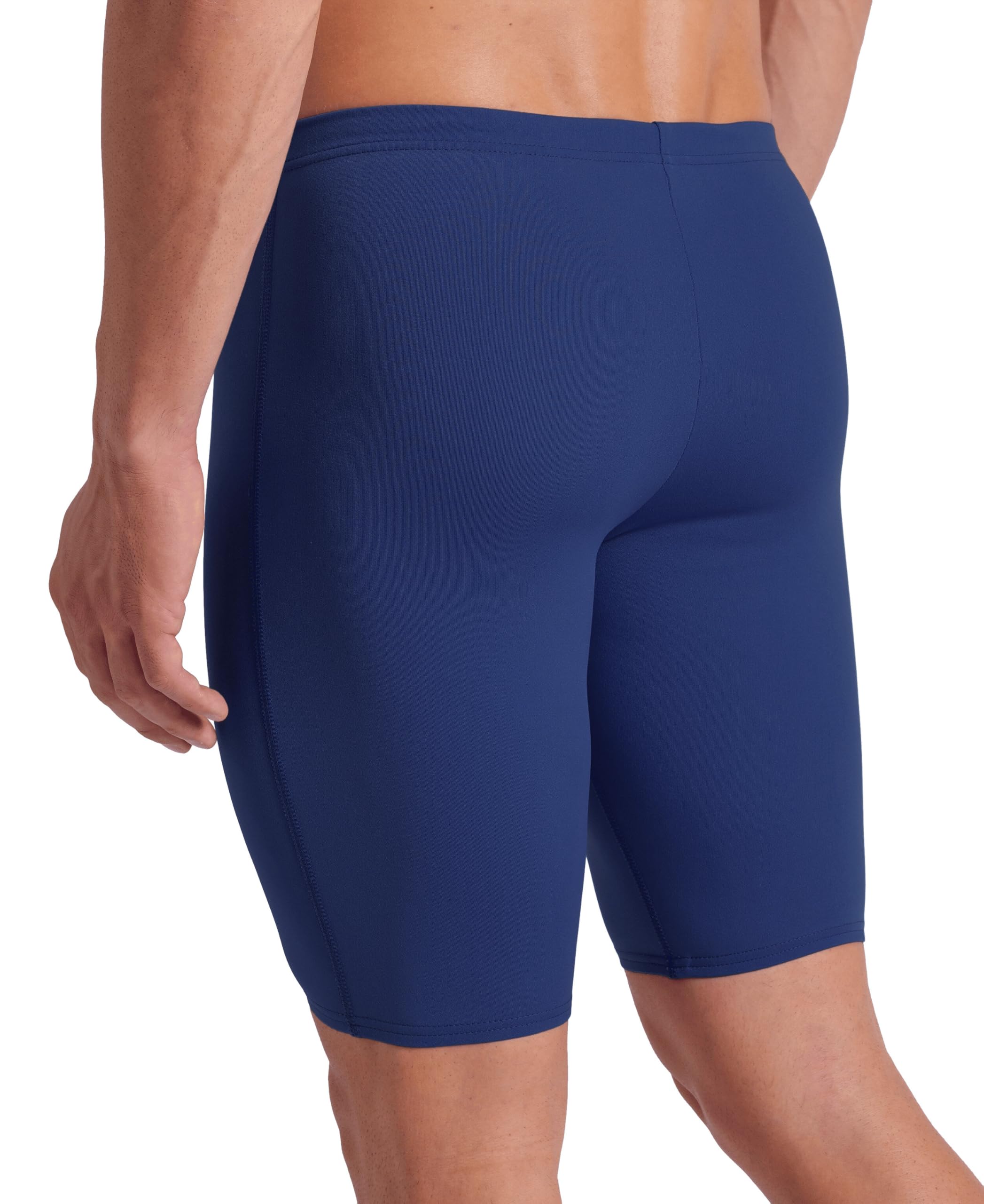 arena Solid Team Costume Uomo Piscina, Costume da Bagno ad Asciugatura Rapida, Costume Jammer Uomo, Tessuto MaxLife Eco con Massima Resistenza al Cloro e Protezione UV UPF 50+