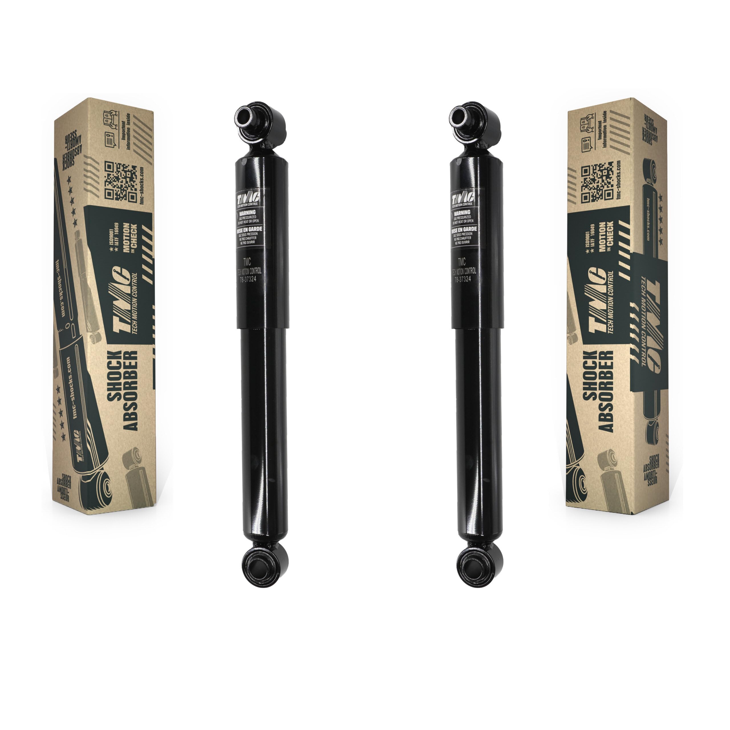 TMC Rear Suspension Shock Absorbers Pair Replacement For Honda Civic - Left Right Side (Driver Passenger) K78-100412 — view 174