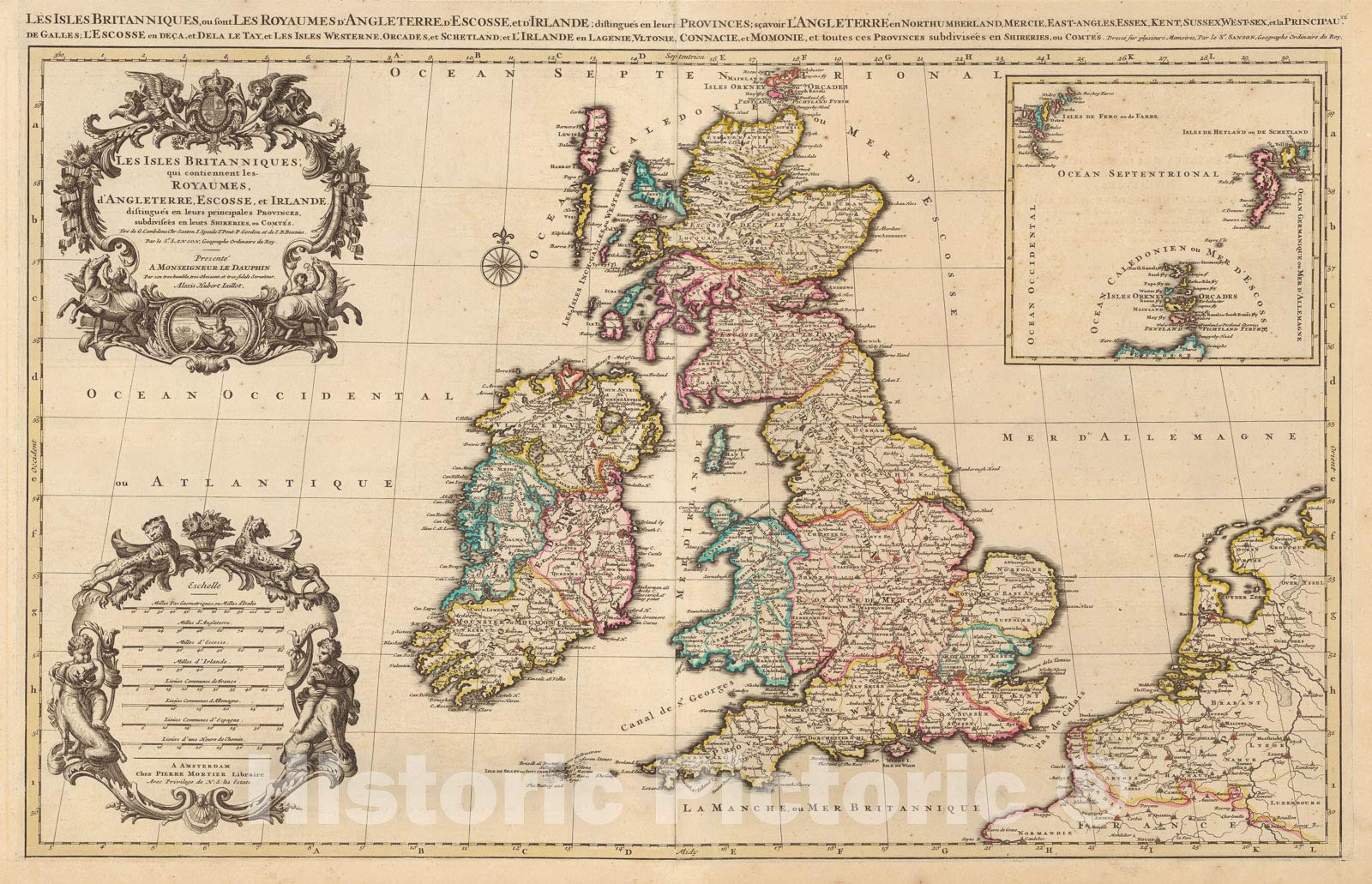 アート・デザイン・音楽 Early Printed Maps of the British Isles Amazon.com: Map - The British Isles which contain the Kingdoms of
