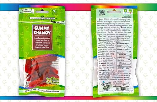 Miniatura 2 de Gusanos de neón recubiertos en nuestra mezcla de especias con sabor a chamoy  12 paquetes resellables  CHAMOY GUMMY  Sin desorden  Hecho a mano