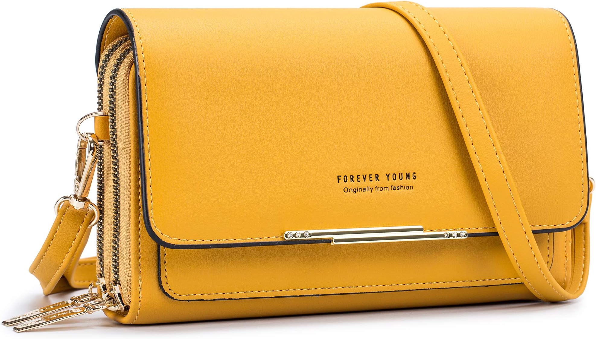 RoulensSmall Crossbody Bag for Women,Cell Phone Purse Women's Shoulder Handbags Wallet Purse with Credit Card Slots