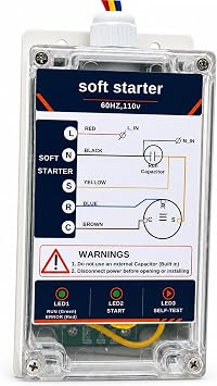 RV Soft Start for Air Conditioner, 110V AC Kit for Camper Rooftop Units