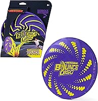 Aerobie Bounce Disc - Bouncing Throwing Toy for Kids & Adults, Trick Shot Frisbee for Backyard Fun, Ages 5+