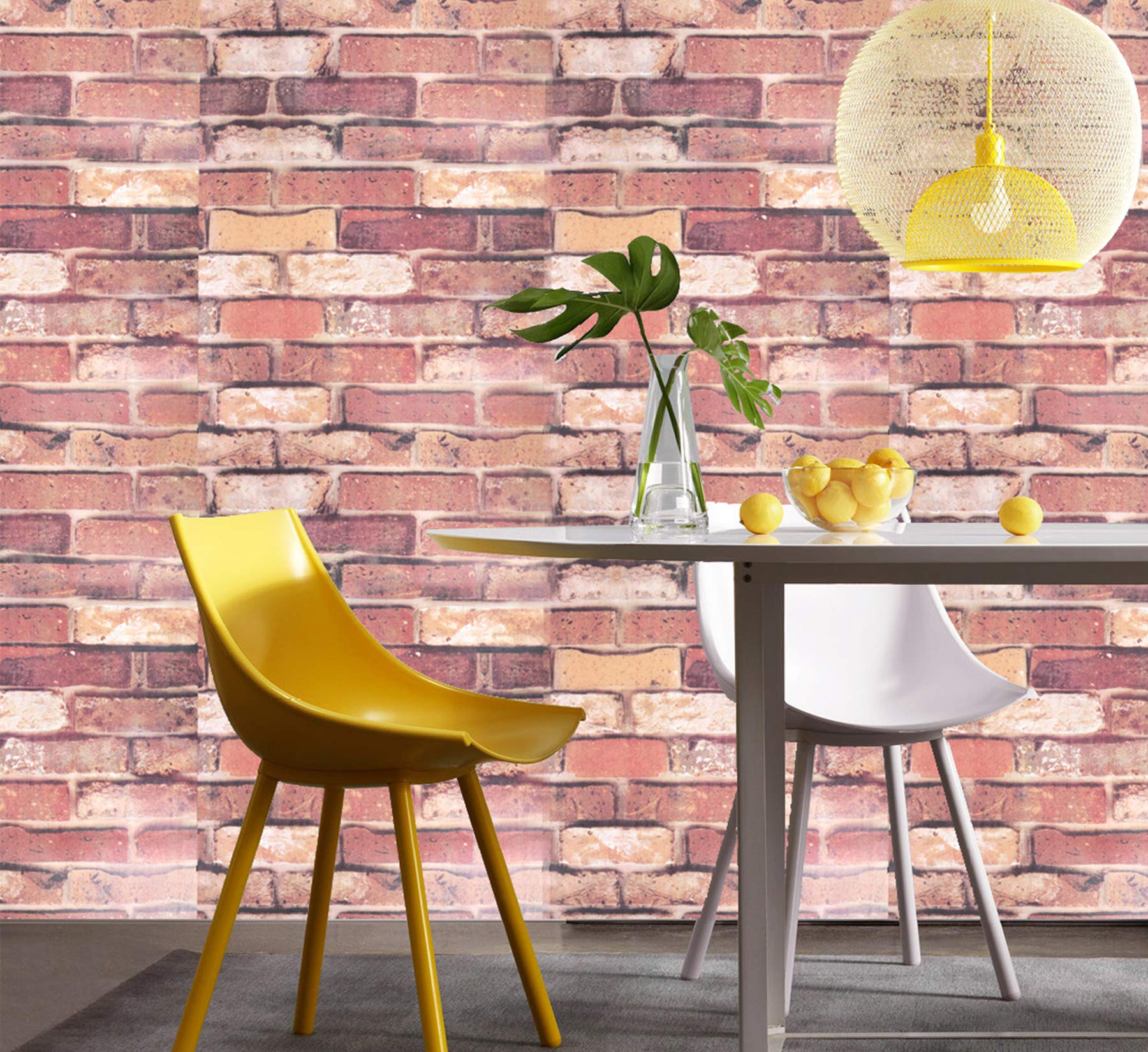 Eurotex Peel and Stick Wallpaper, Self Adhesive DIY Wall Sticker for Bedroom Hall Living Room Kitchen Home & Office, PVC Coated & Waterproof Surface Scratch Resistant – 45 x 600cm (B0844J5GQF) Amazon Price History, Amazon Price Tracker