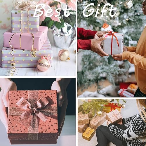 Miniatura 7 de Gawsey Organizadores y accesorios de escritorio, juego de 7 piezas con soporte giratorio de 360 grados, grapadora acrílica, soporte para cinta,