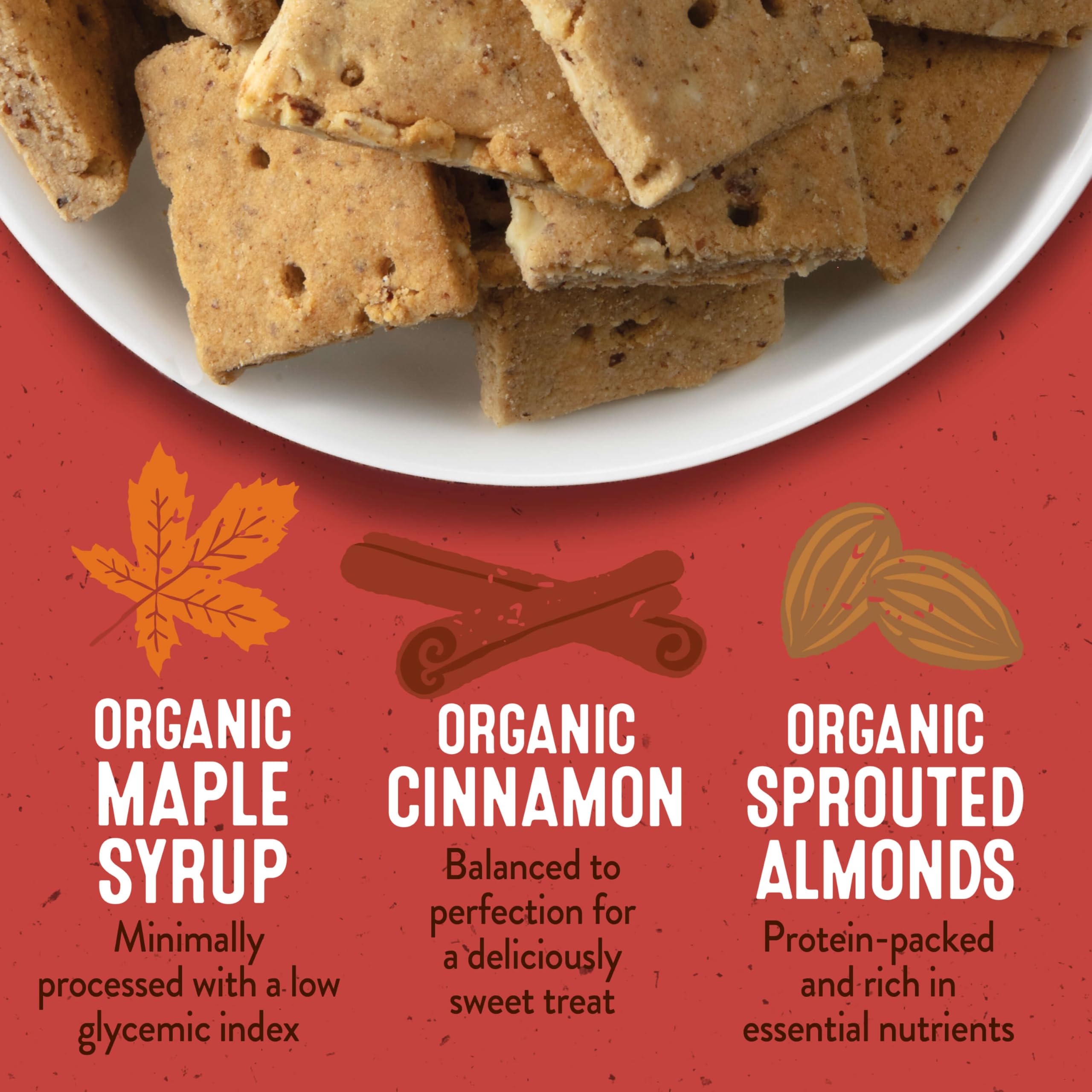 Amazon.com: Healing Home Foods Maple Cinnamon Graham Crackers