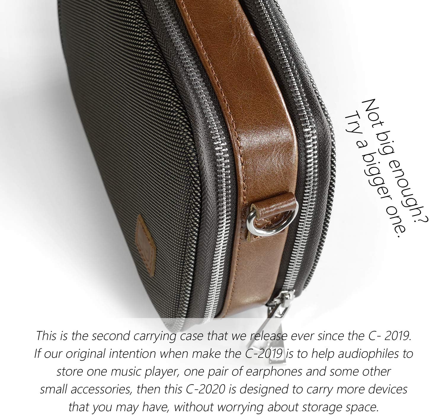 ❤ Crazy Deals DD ddHiFi C-2020 Two Layers HiFi Music Player Carrying Case Protective Storage Organizer Bag On-The-go for DAP DAC AMP Amplifier Earphones Earbuds with Hand Strap and Shoulder Strap (Brown) Get Popular Offer DD ddHiFi C-2020 Two Layers HiFi Music Player Carrying Case Protective Storage Organizer Bag On-The-go for DAP DAC AMP Amplifier Earphones Earbuds with Hand Strap and Shoulder Strap (Brown)