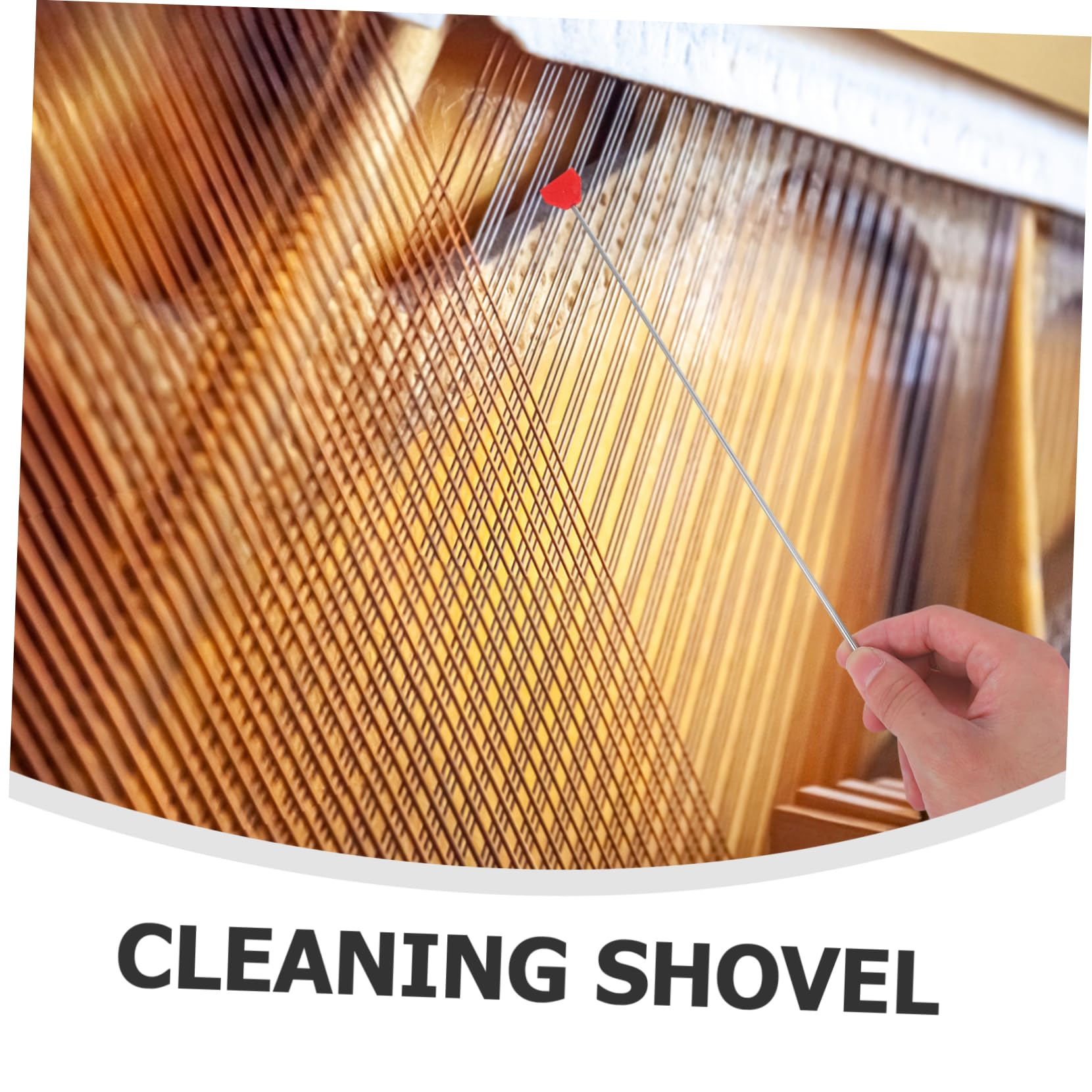 Totority Piano Soundboard Cleaning Tools Grand Piano Cleaning Kit 1 Set of Cleaning Tools Easy to Use