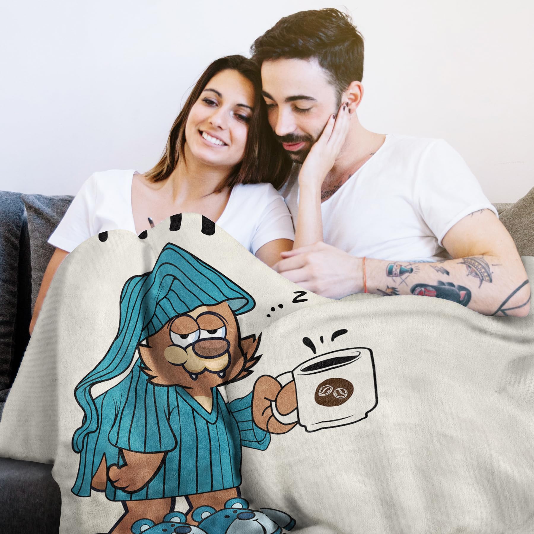 Regalo Natale per Papà, Regalo Papà, Regalo Papà Compleanno, Idee Regalo Papà, Regali per Papà, 50×60 pollici Flanella Coperta, Regalo Festa del Papà
