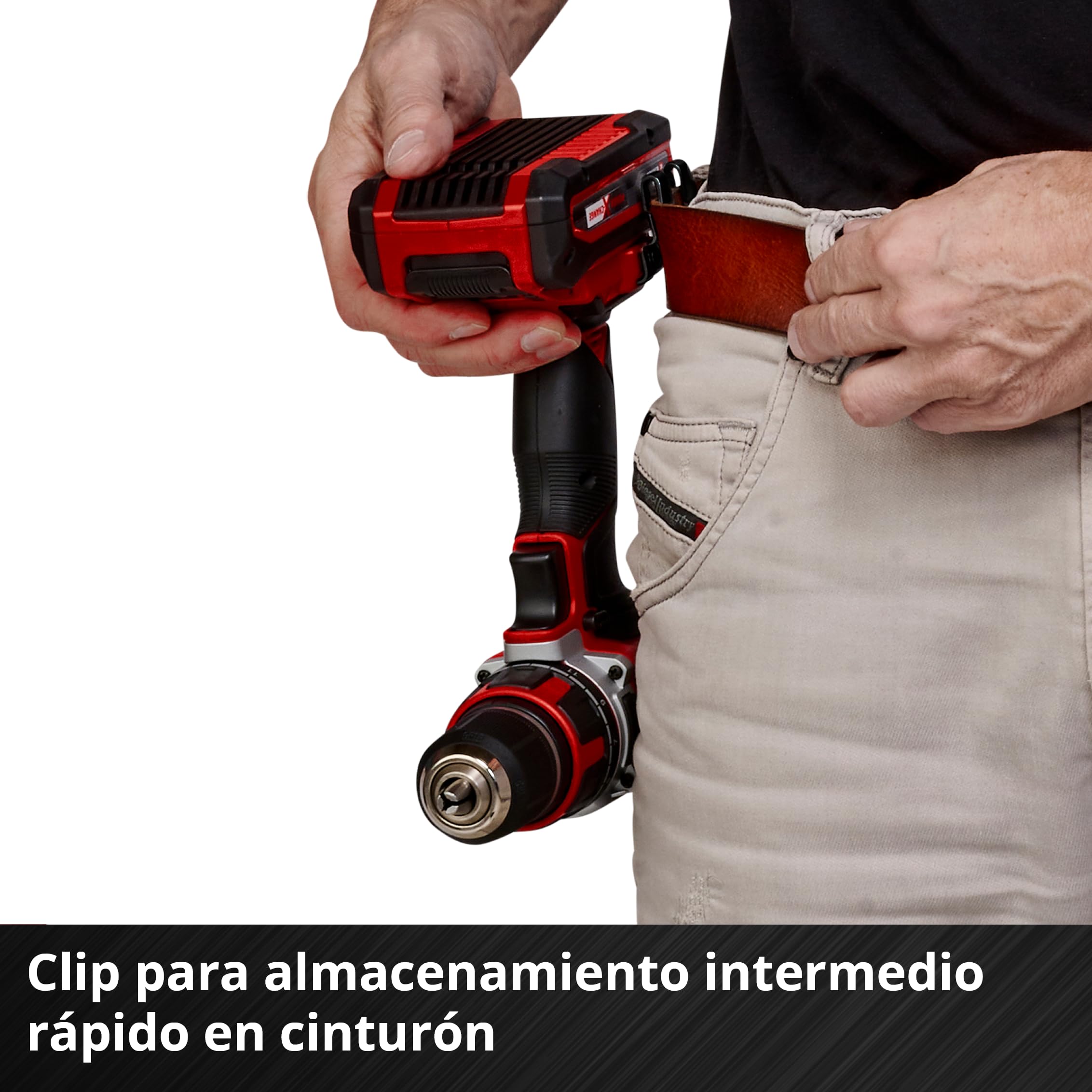 Einhell Professional Taladro atornillador a batería TP-CD 18/50 Li BL Solo | PXC | 18 V | Brushless | 50 Nm | Portabrocas de 13 mm | 2 velocidades | 19+1 niveles de par | sin batería