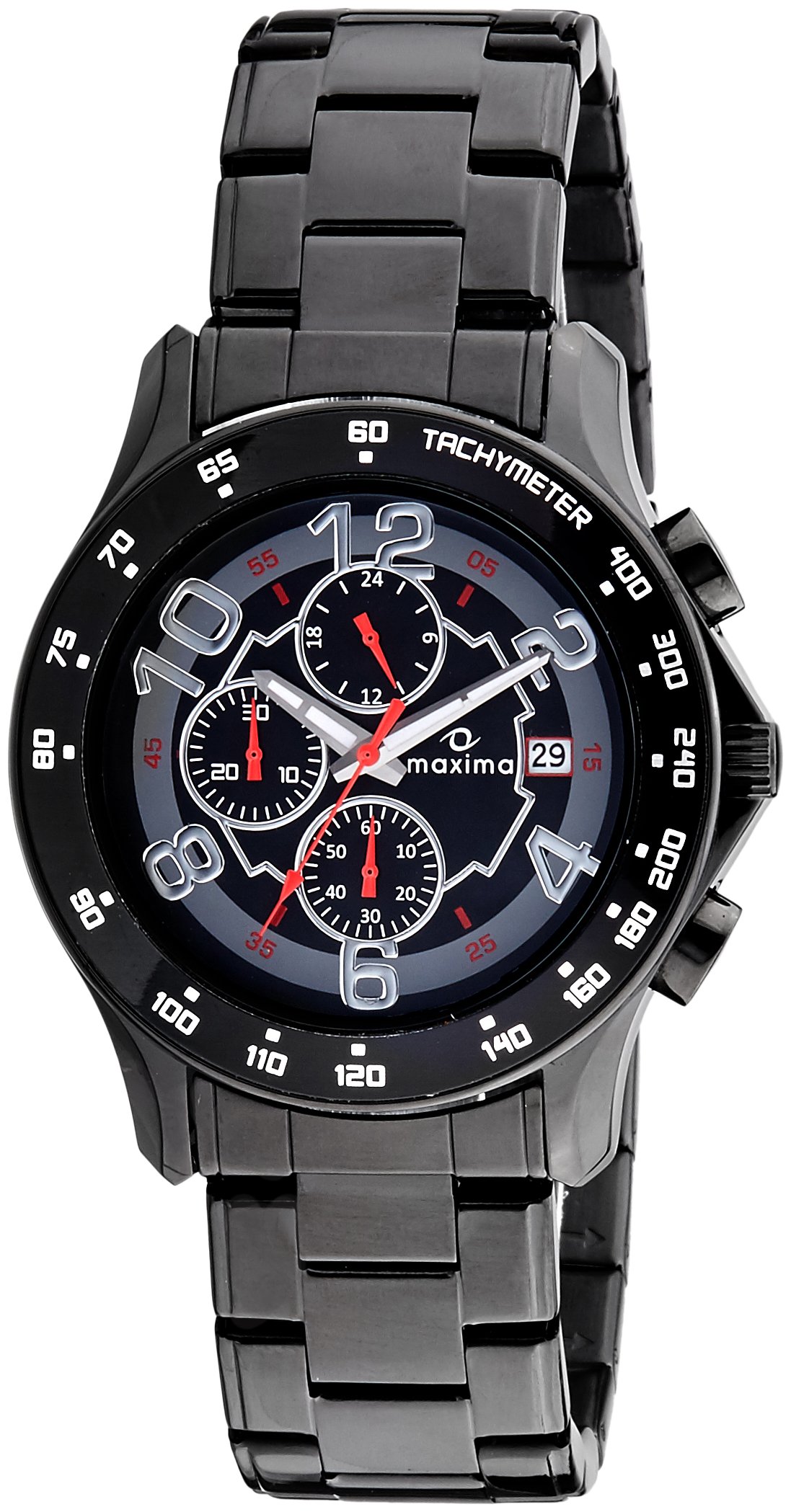 Maxima Stainless Steel Analog Black Dial Men Watch-32531Cmgb, Black Band (B01A5J7A8A) Amazon Price History, Amazon Price Tracker