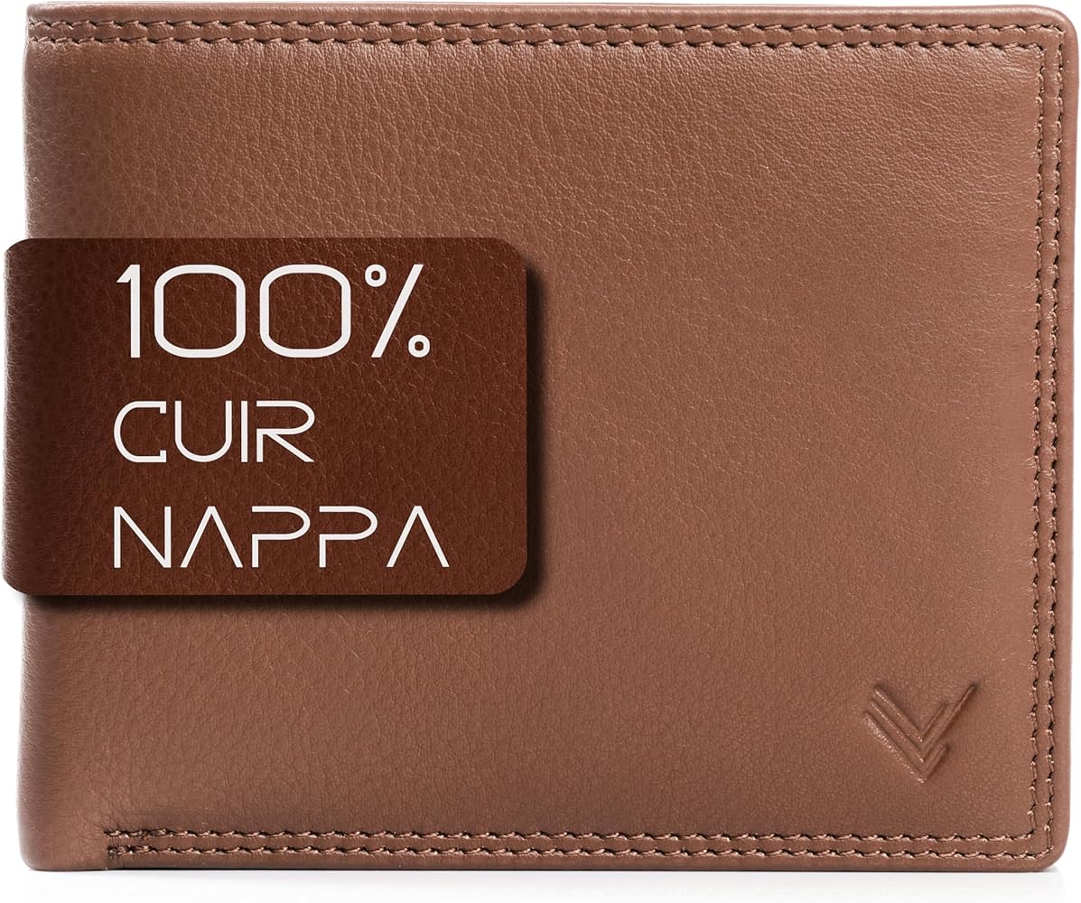 PORTEFEUILLE EN CUIR Pour Homme Id Porte-Carte De Crédit Embrayage