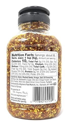 Miniatura 2 de Wegmans Mostaza Dijon de grano entero (paquete de 2, total de 19.8 onzas)