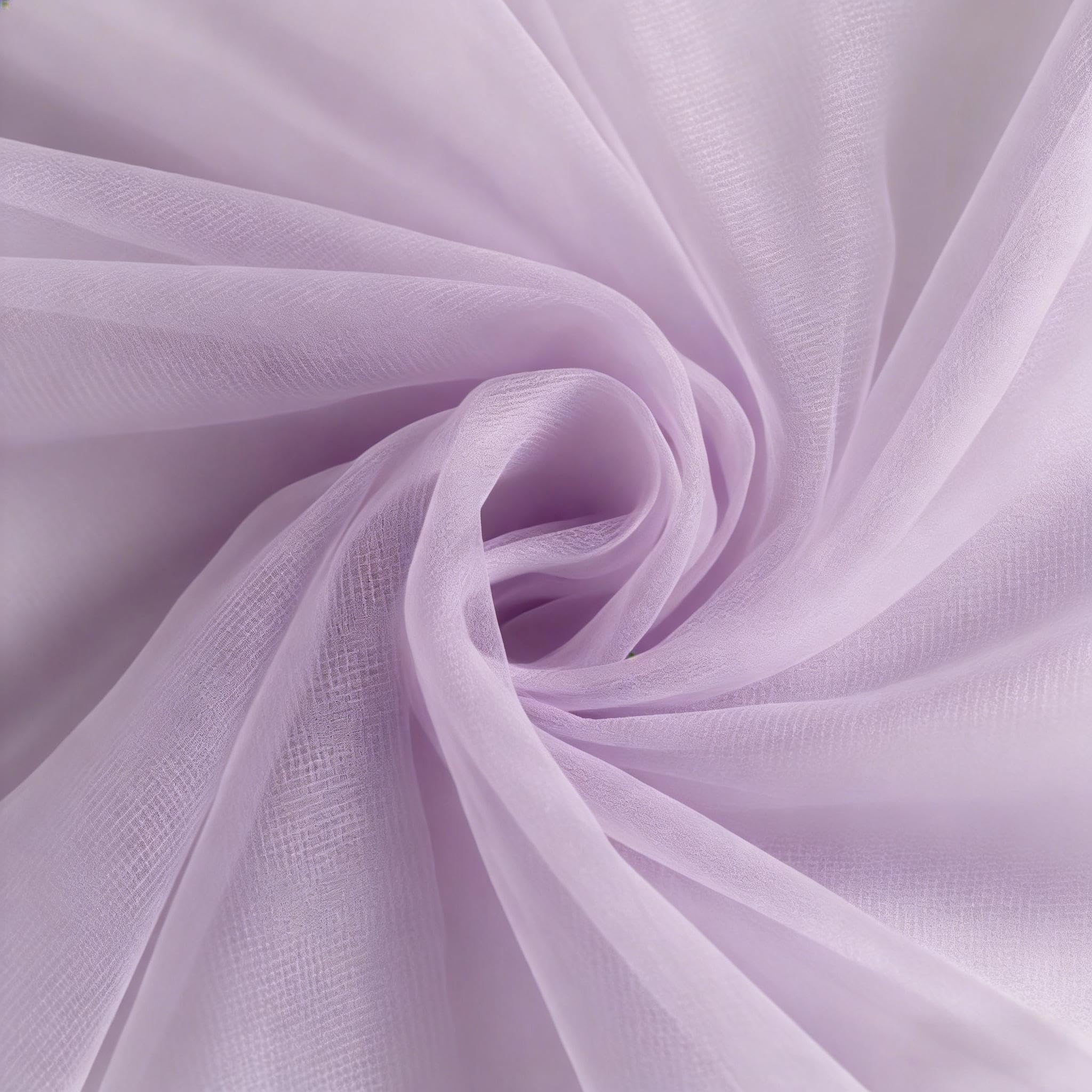 Cretvestsar Premium Polyester Tulle Fabric, 2M x 1.6M Purple Sheer Mesh Netting for DIY Sewing Crafts Wedding Decor, Lightweight Decorative Material for Veils Costumes Party Backdrops (Purple)
