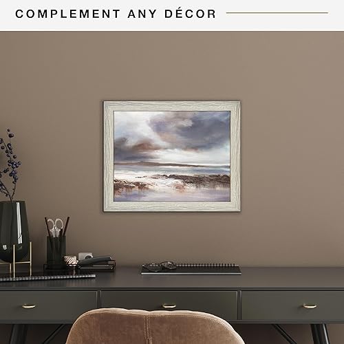 Vista 30 de MCS Industries Studio Gallery - Marcos con textura de madera color gris de 13 x 19 pulgadas / 33.02 x 48.26 cm., 2 unidades Gris Woodgrain