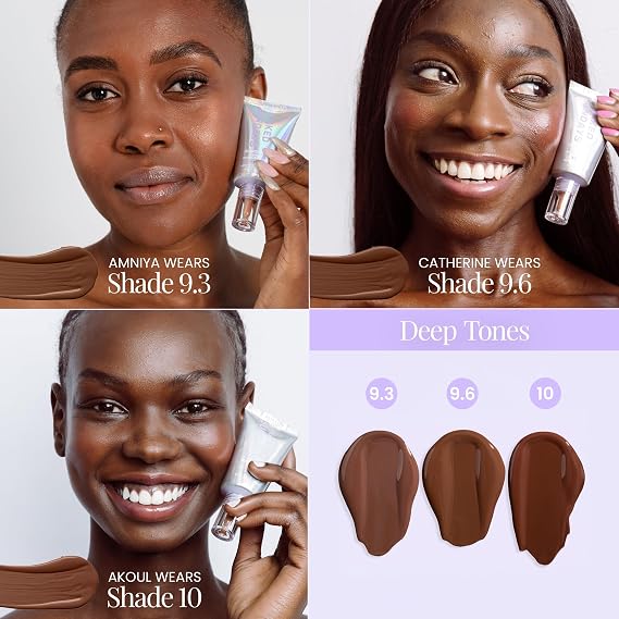 Naked Sundays 2-in-1 Peptide Skin Tint with SPF 50, 10 Deep Neutral