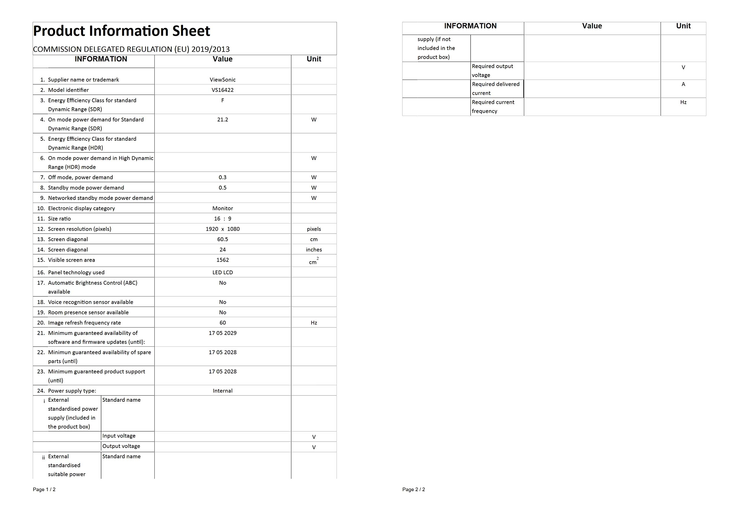 ViewSonic VA2432-H 24-inch Full HD IPS Monitor With Frameless Design - View #4