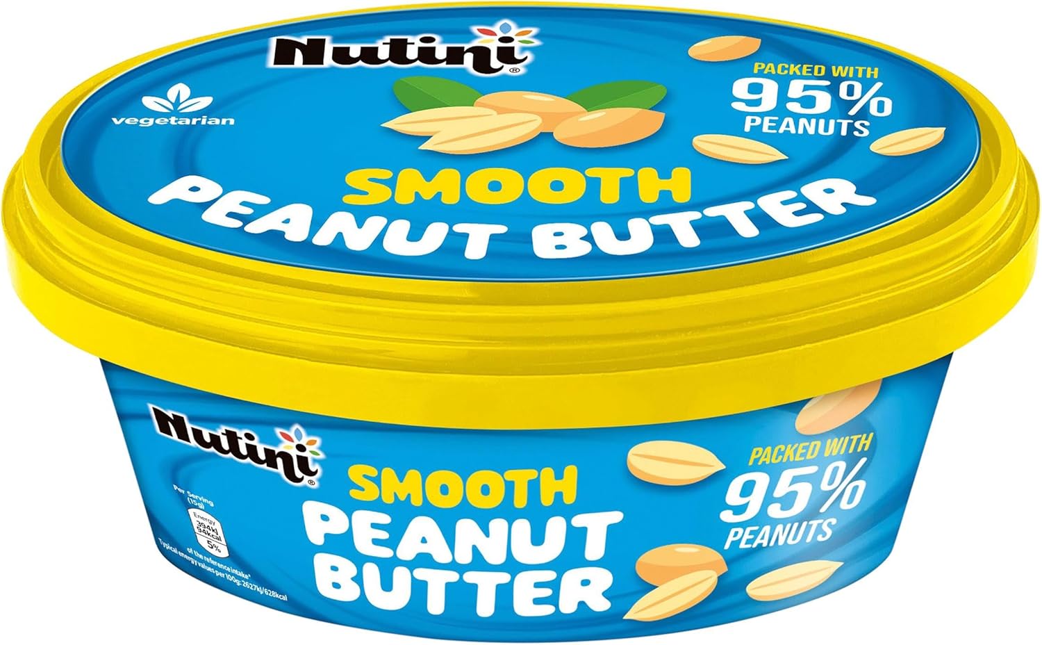 Nutini Smooth Peanut Butter 250g : Amazon.co.uk: Grocery