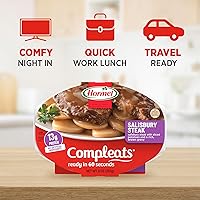 Vista 6 de HORMEL COMPLEATS Salisbury - Bandeja para microondas, 9 onzas (paquete de 6)