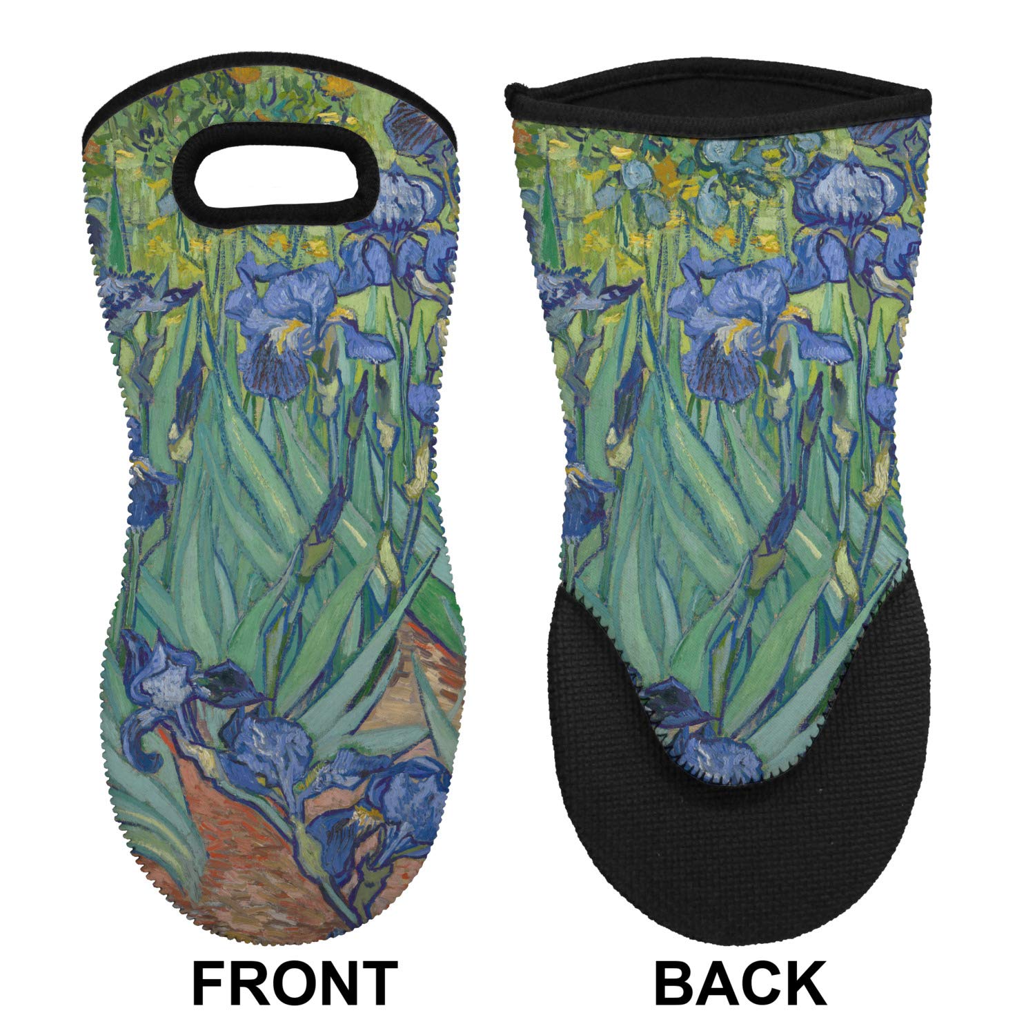 RNK Shops Irises (Van Gogh) Neoprene Oven Mitt - Single