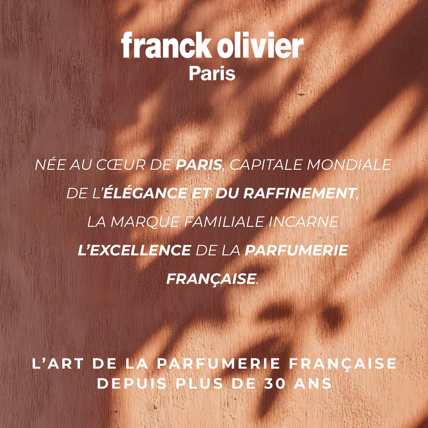 FRANCK OLIVIER PARIS - Pure Homme - Eau de Toilette Homme - Parfum Boisé, Hespéridé - Notes de Mandarine, Gingembre, Accord Marin, Cèdre - Frais & Intemporel - Fabriqué en France - 100 ml