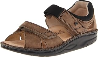 Finn Comfort Women's Samara Sandal,Mud/Black Sanchos/Buggy,41 EU (US Women's 10 M) Price In India