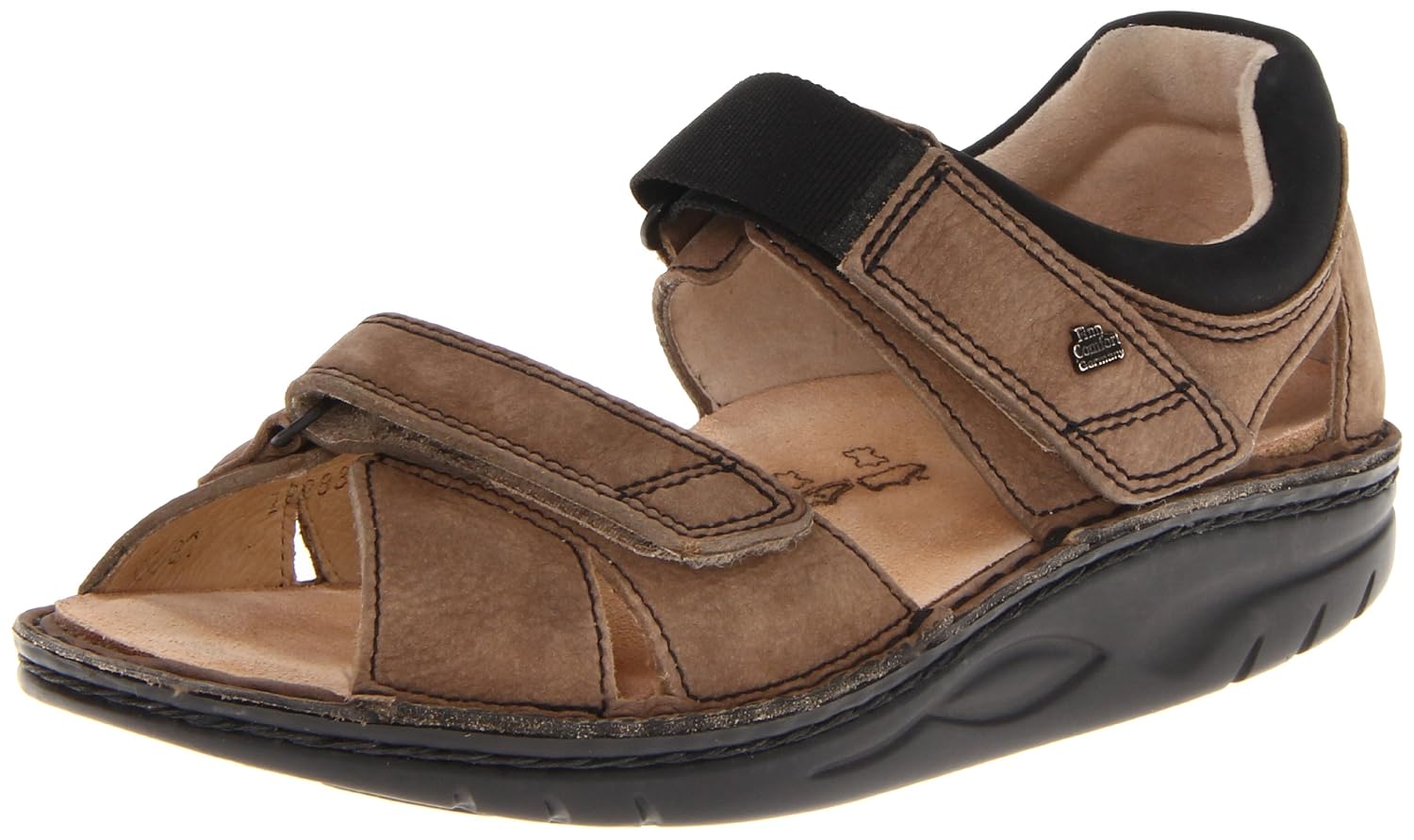 Finn Comfort Women's Samara Sandal,Mud/Black Sanchos/Buggy,41 EU (US Women's 10 M) - Review, Price and Buying Guide