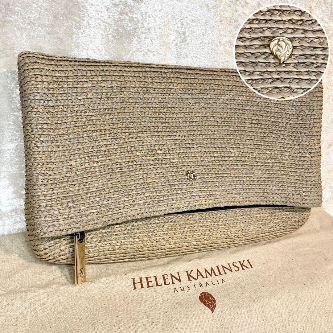 Amazon.co.jp: 保存袋付きヘレンカミンスキー カゴバッグ クラッチ  