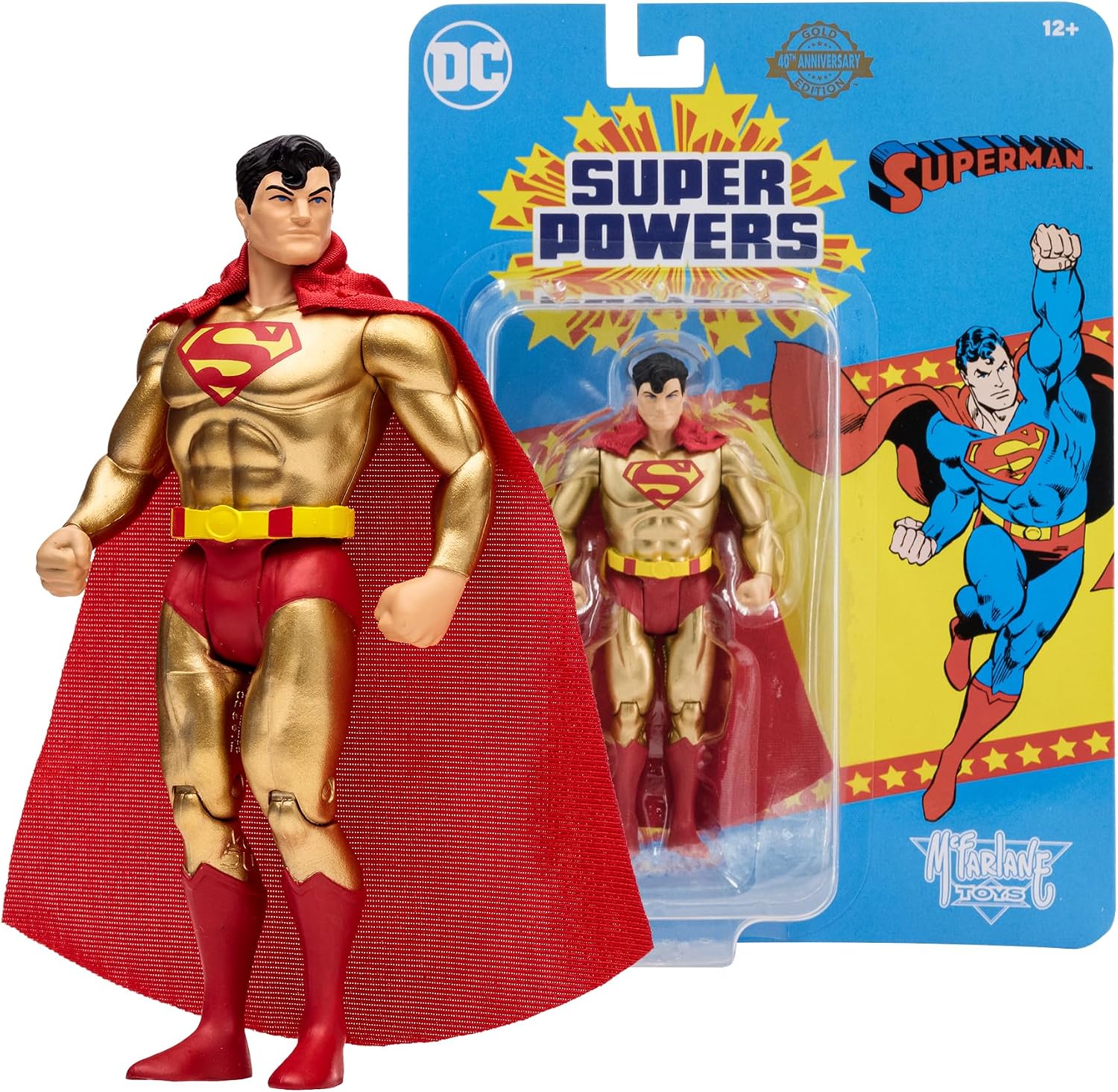 🦸 McFarlane Toys DC Direct Superman Silver Age – Actionfigur 2025, Neu & Versiegelt, 17377 🦸 McFarlane Toys DC Direct Superman Silver Age – Actionfigur 2025, Neu & Versiegelt, 17377