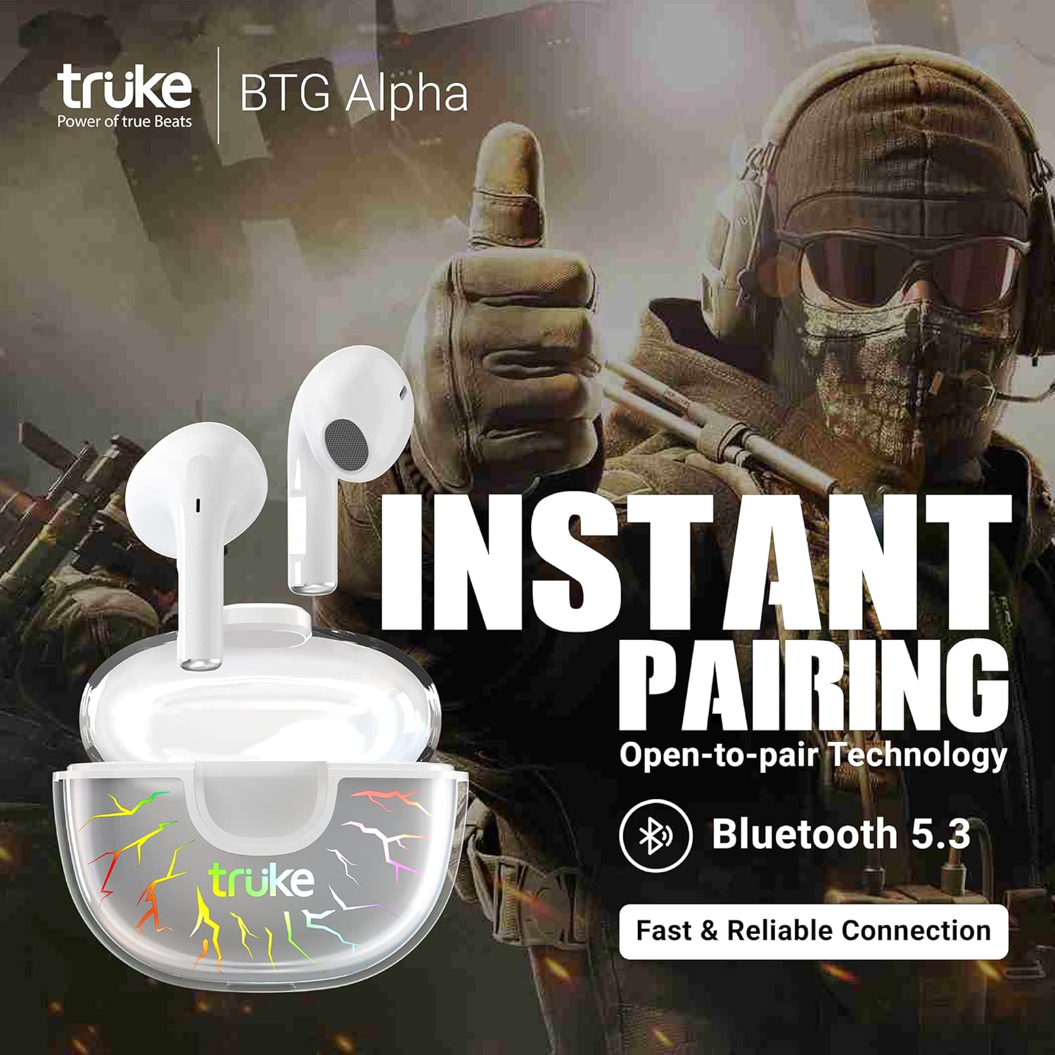 Instant Pairing feature with phone and earbuds