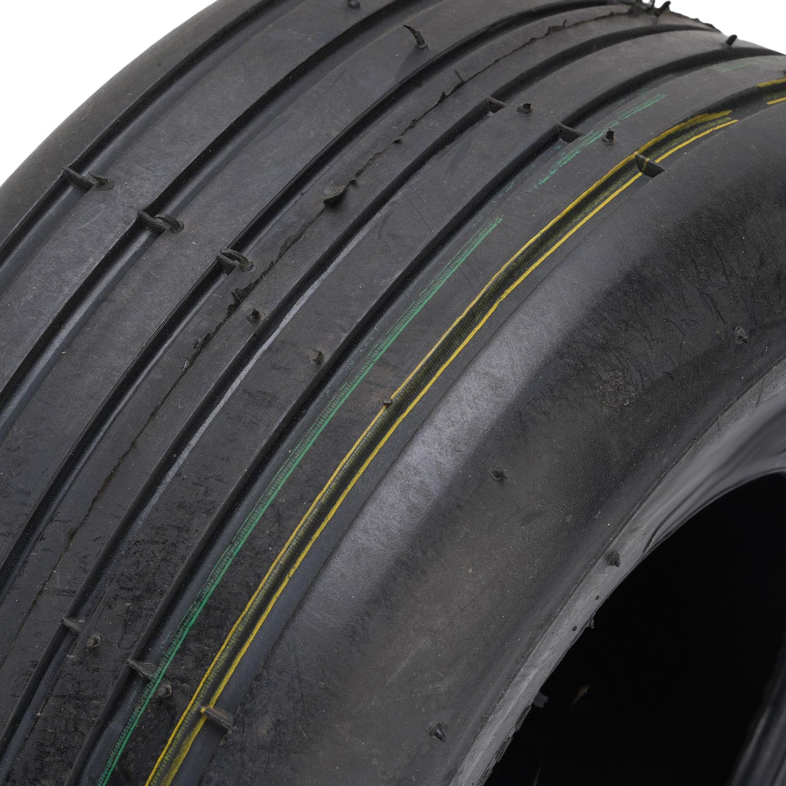 Tbest 13x5.00 6 Pneu Tubeless 4PR Pneus de Tondeuse Autoportée en Caoutchouc Tracteurs de Jardin Véhicules de Transport Brouettes
