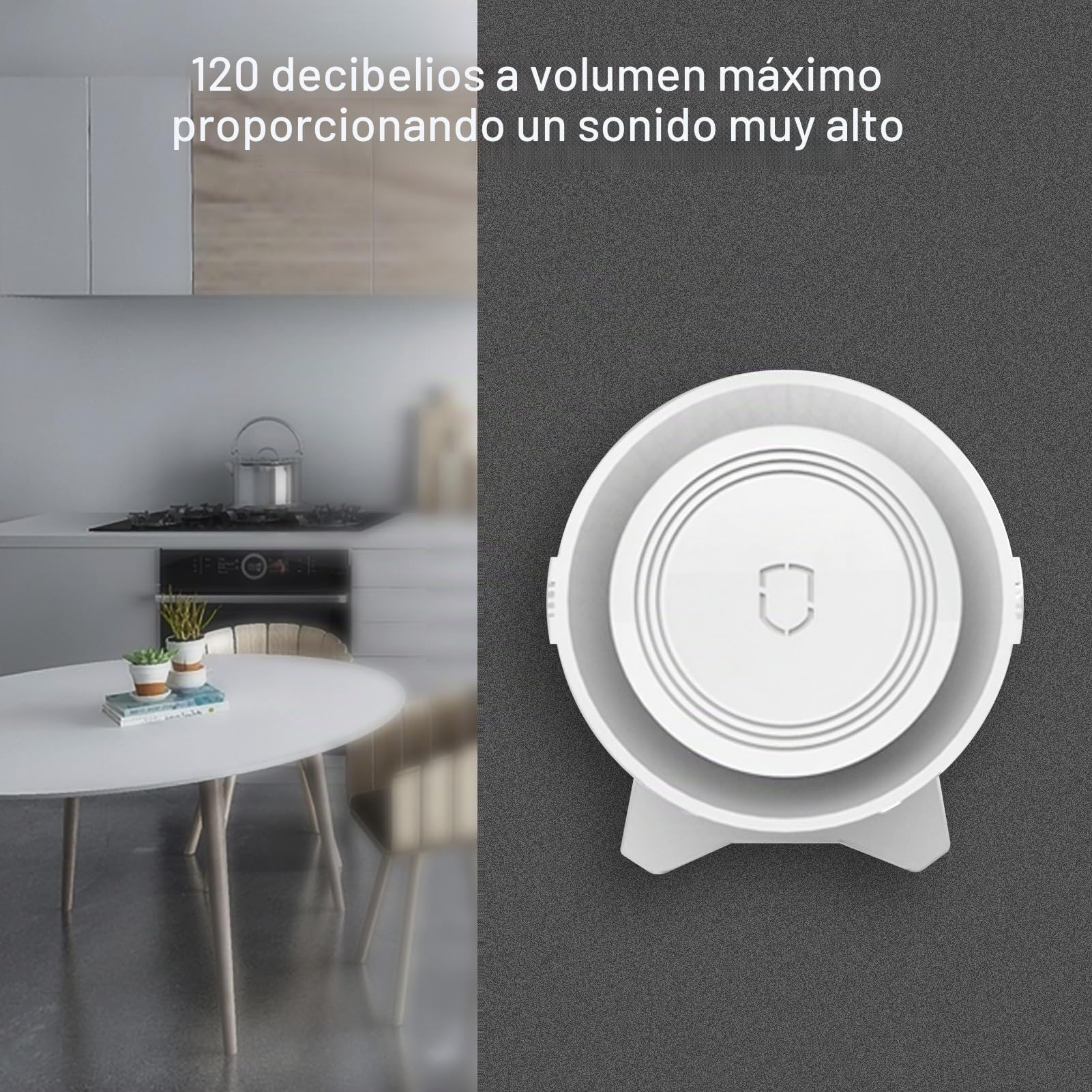 Wolf Guard W4Q Alarmas para Casa Sin Cuotas, Sistema Seguridad con Sirena 110dB, Sensor Puerta/Ventana, Sensor Movimiento PIR, App Control, Fácil Instalación [Clase A++]