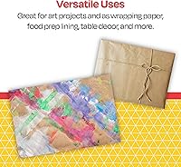 Vista 5 de School Smart Rollo de papel kraft de carnicero, 40 libras, 24 pulgadas x 1000 pies, marrón