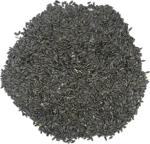 6 Pound Black Oil Sunflower Seeds for Birds – Premium Wildlife Food – Non - GMO -Grown in The USA - Black Oil Sunflower Seeds for Wild Animals and Backyard Feeders