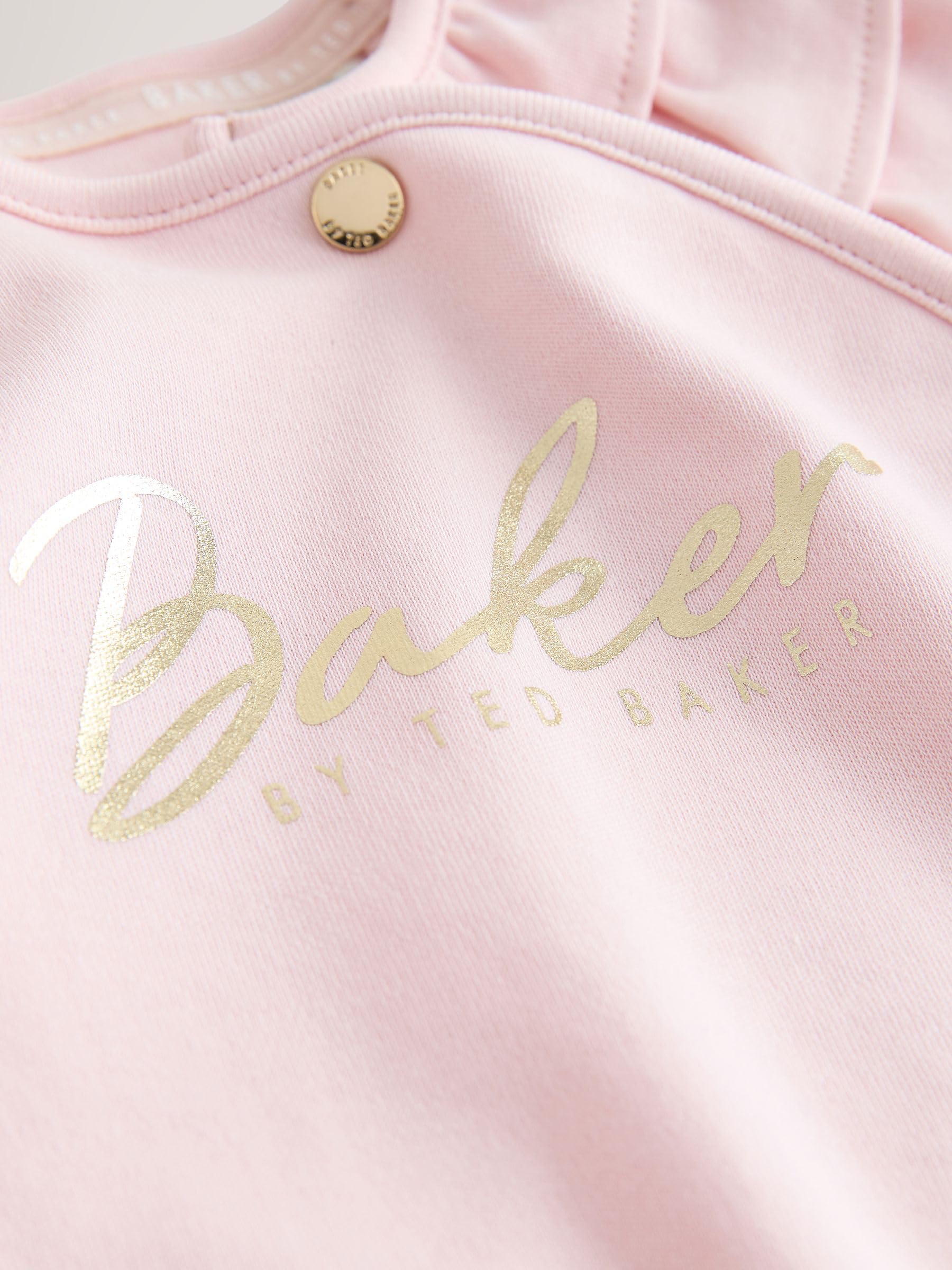 Noworodki dziewczynki 3 pajacyki Baker by Ted Baker