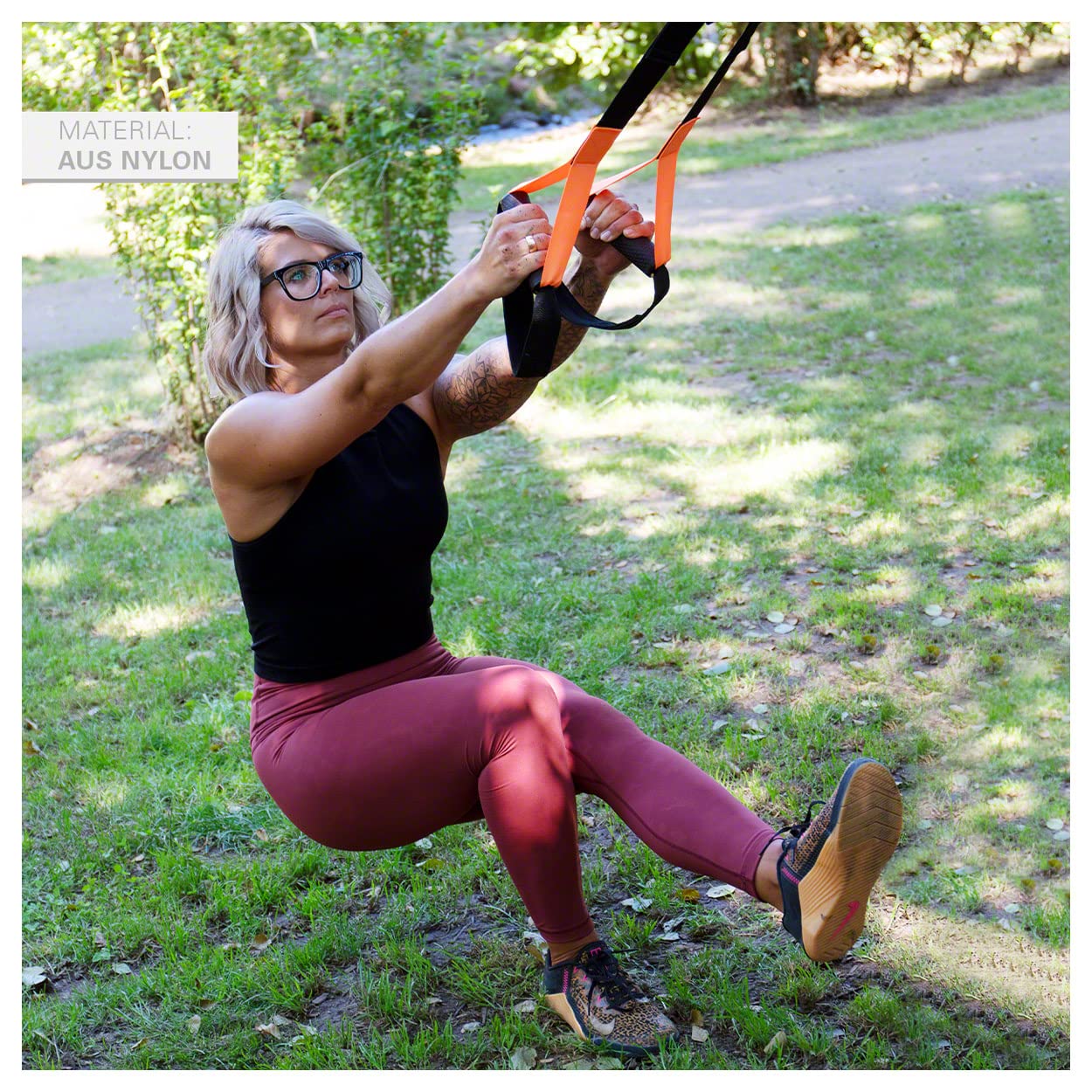 TUNTURI Slingtrainer, Schlingentrainer, Suspension, Fitness, Sling Trainer
