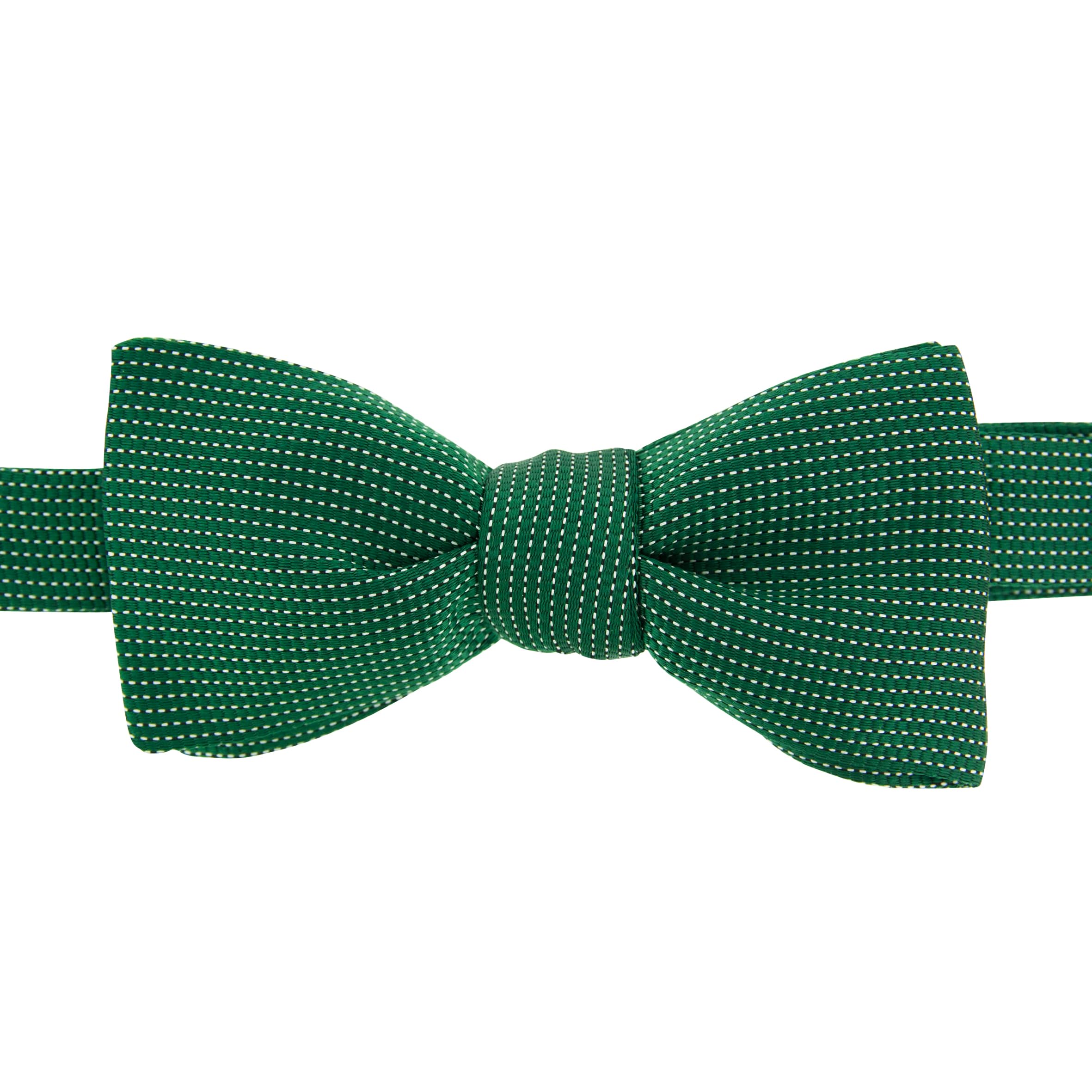 Papillon Seta Fiorenza verde abete - Made in France