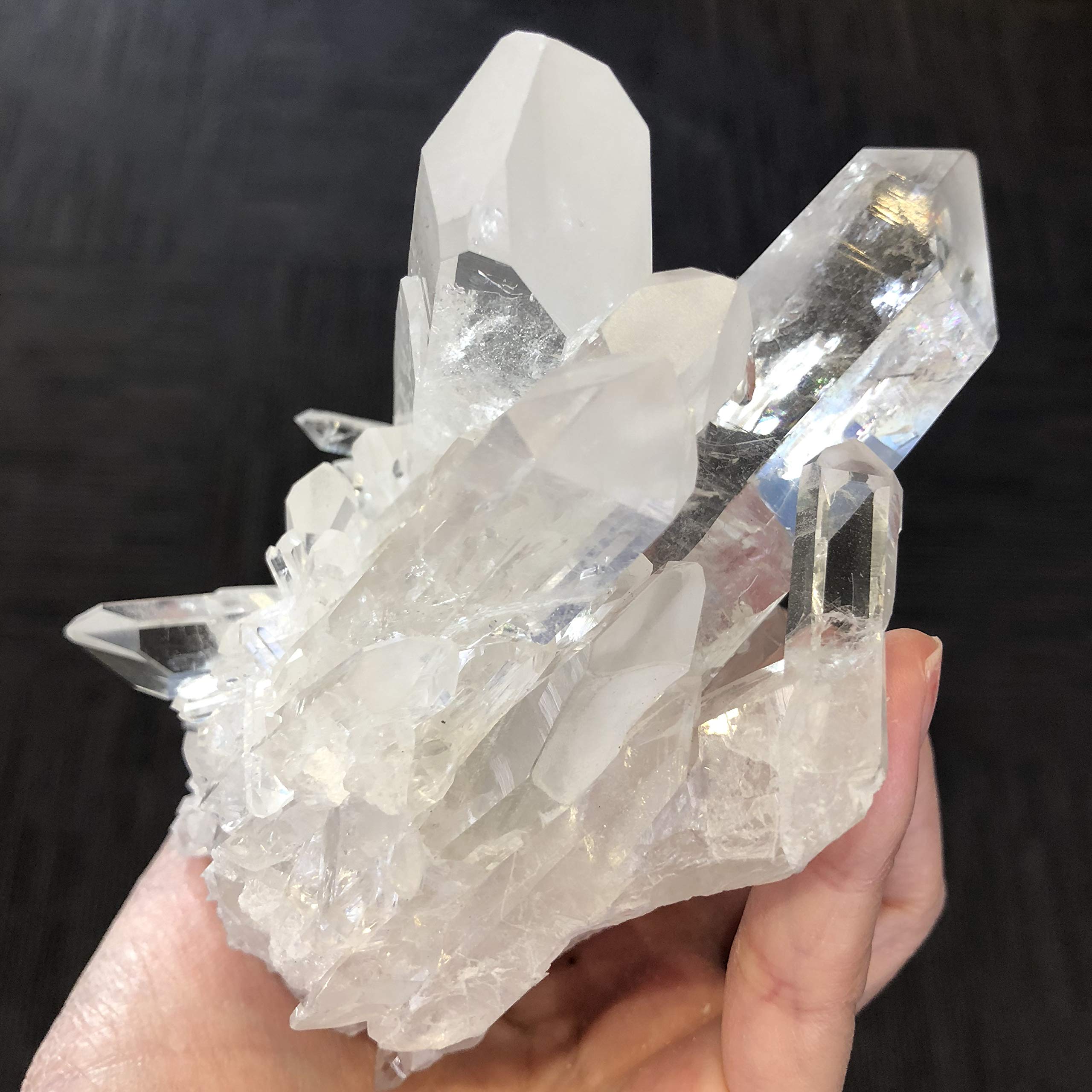 Amazon｜浄化・邪気払い【ブラジル産 水晶 原石】 水晶クラスター 