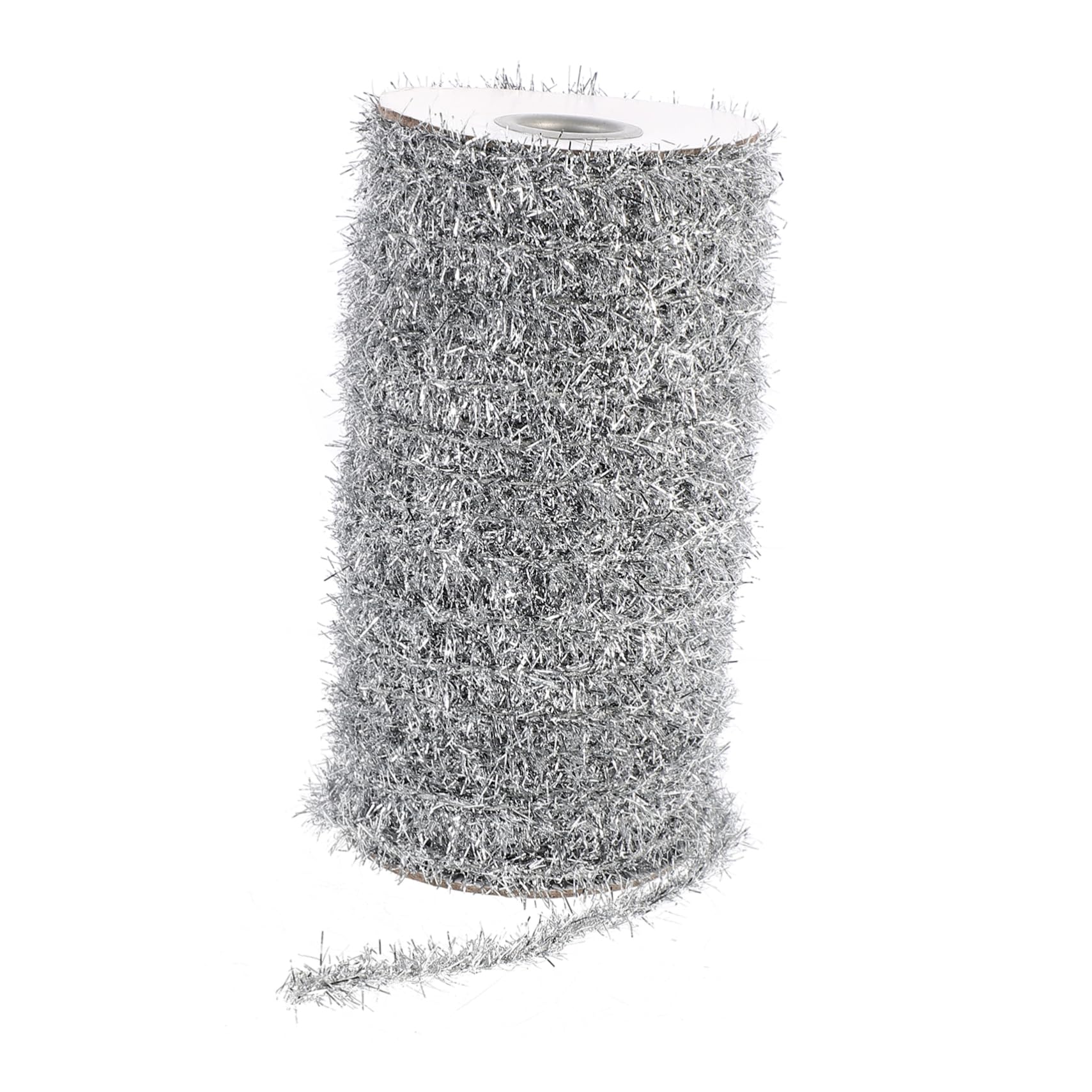 PRETYZOOM 1roll Tinsel Garland for Christmas Decoration Metallic Streamer Party Supplies for Weddings Home Decor Festivals and Holiday Celebrations of Thin Tinsel