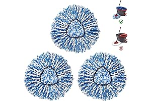 Replacement Mop Heads Compatible with O-Cedar EasyWring Spin Mop